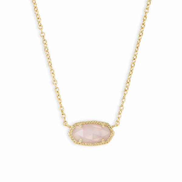 Golden Crystal Gem Necklace