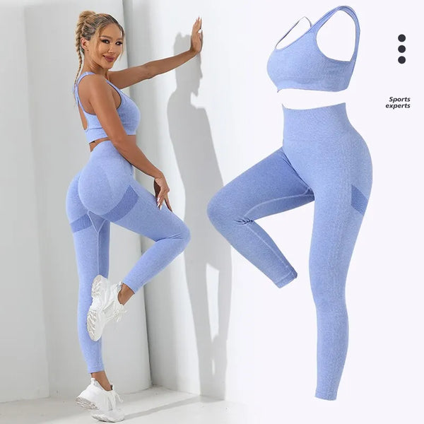 Seamless Stretch Yoga Set