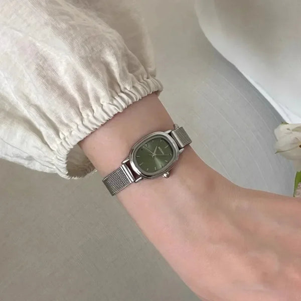 Green Elegance Ladies Watch